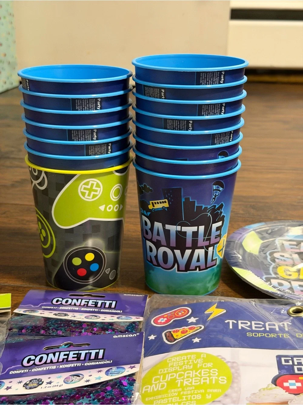 Fortnite & Gaming Birthday Party Supplies Bundle